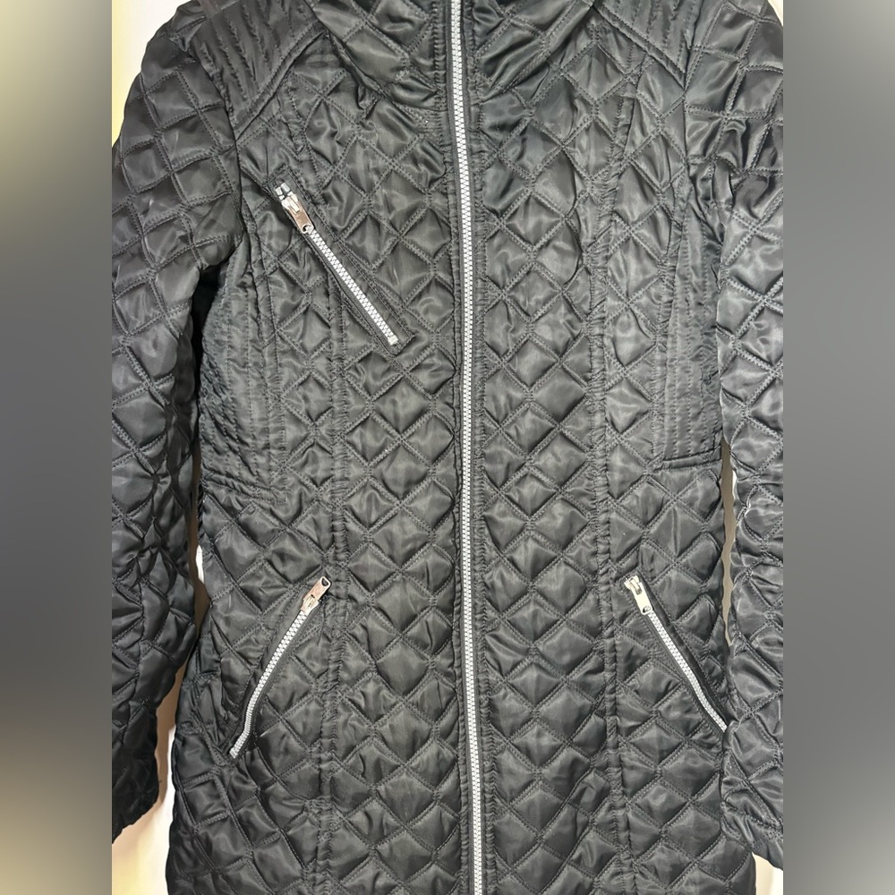 Marc New York Black Quilted Puffer Jacket - Picture 5 of 6